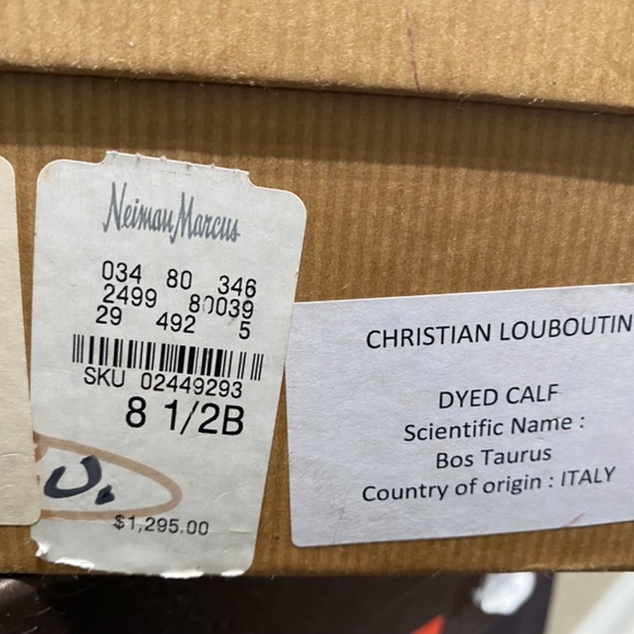 Christian Louboutin Bianca Spike Nude 140mm